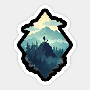 Summit Companions: Adventure Awaits Sticker